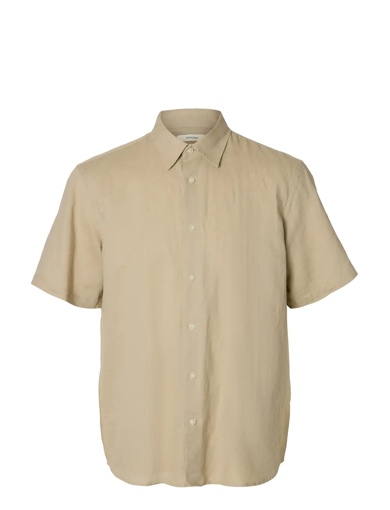 Selected | Slmregclaus Clay Linenblend Ss Sht Noos | S