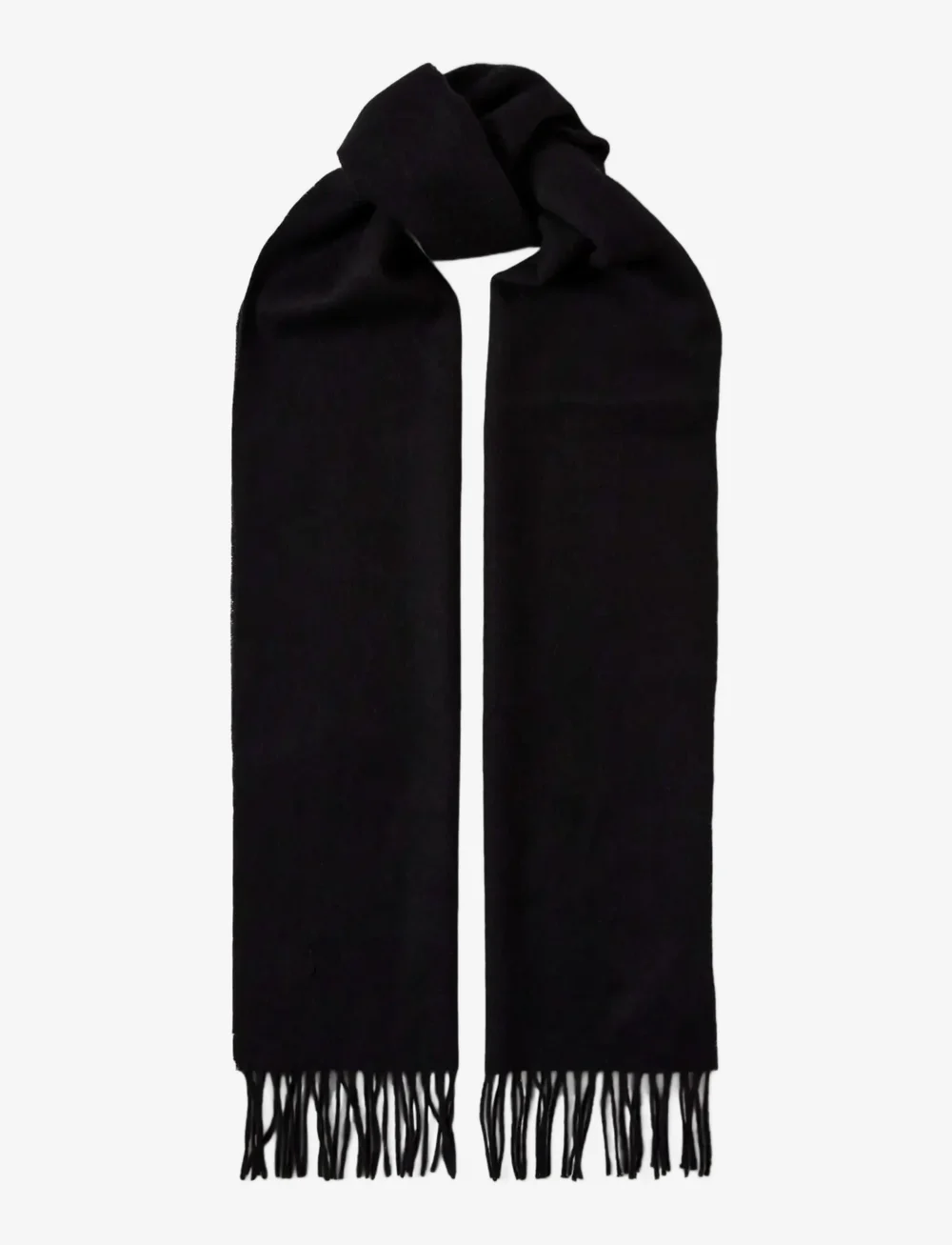 Selected - SLHTOPE WOOL SCARF B - halsdukar - black - 3