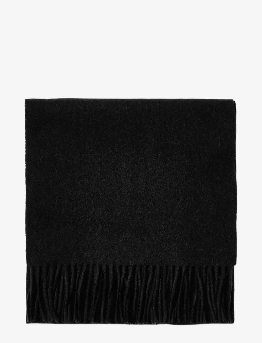 Selected - SLHTOPE WOOL SCARF B - halsdukar - black - 4