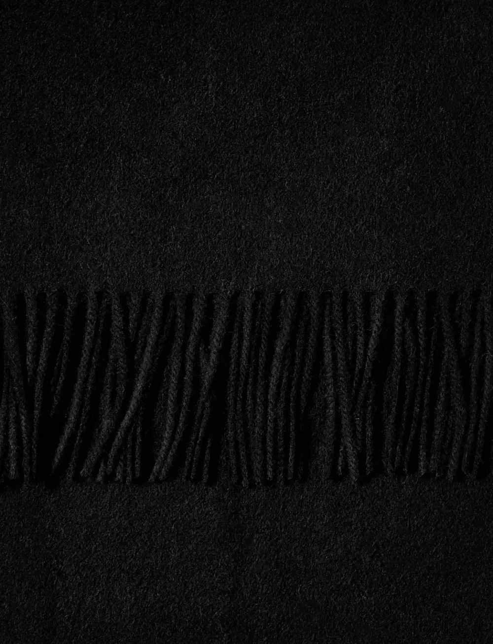 Selected - SLHTOPE WOOL SCARF B - halsdukar - black - 5