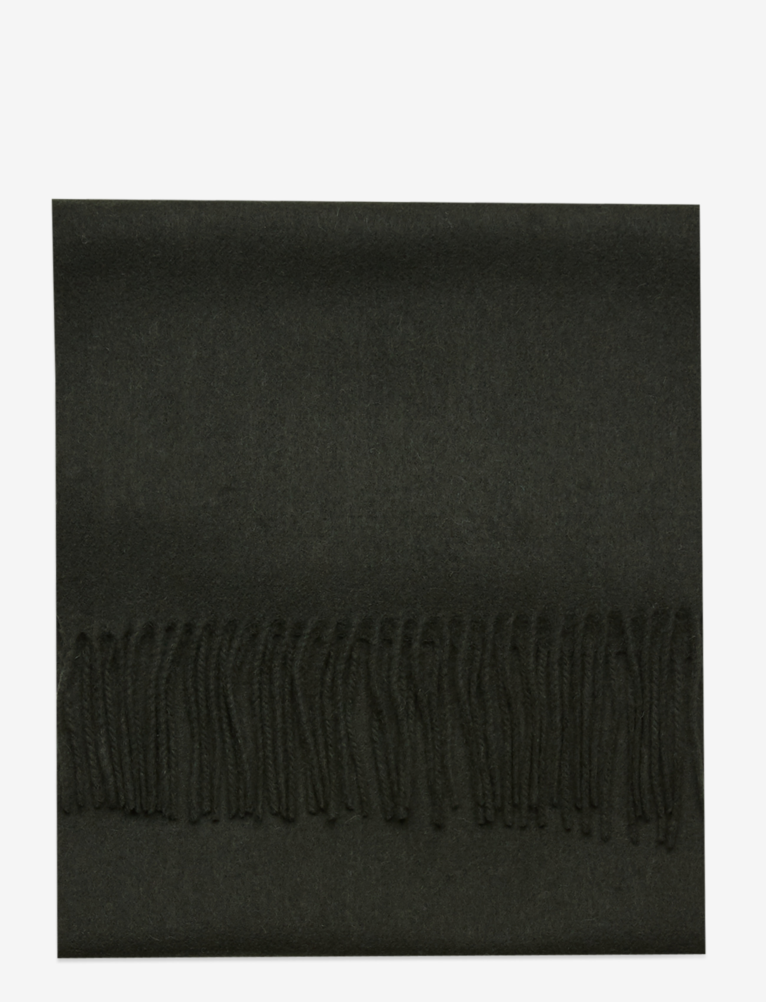 Selected - SLMTOPE WOOL SCARF - halstørklæder - forest night - 2