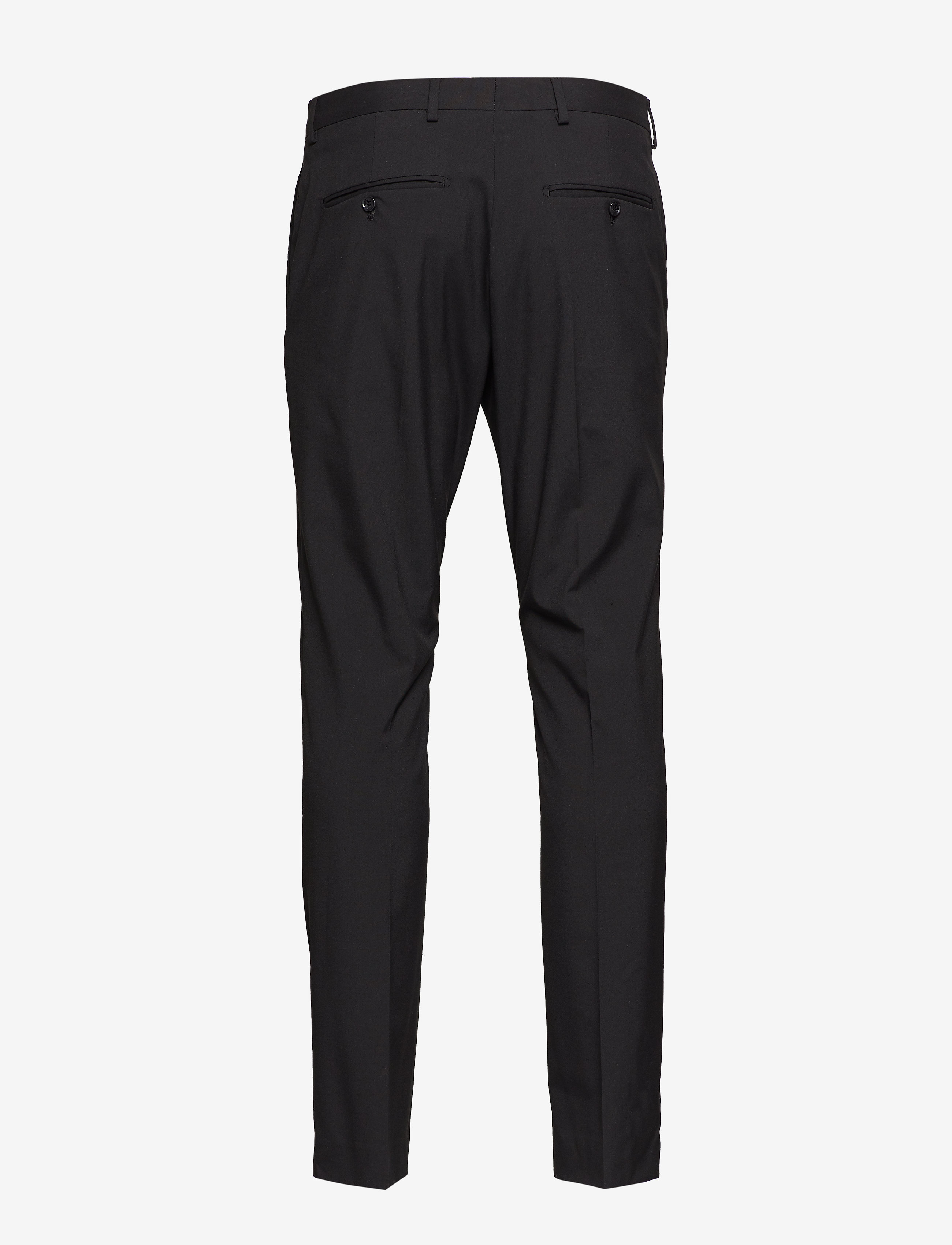 Selected - SLHSLIM-MYLOLOGAN BLACK TROUSER B NOOS - black - 2