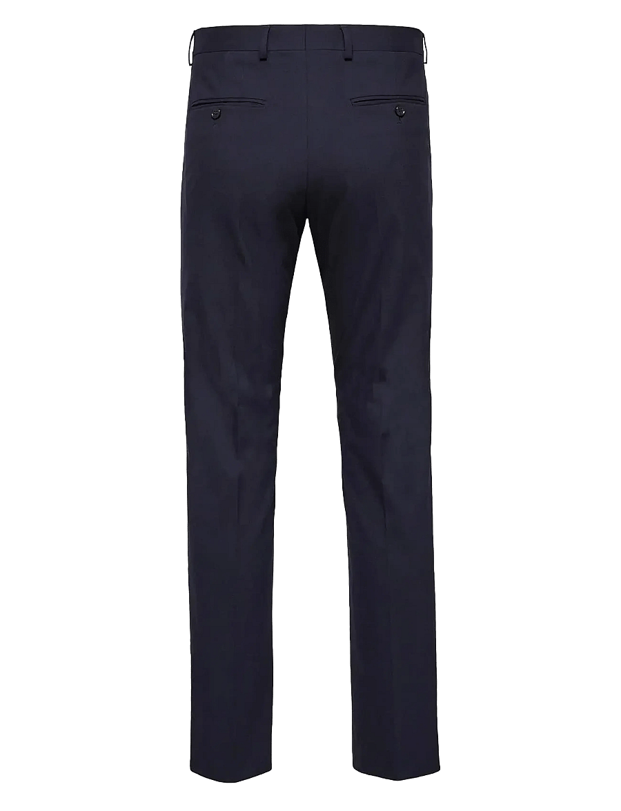Selected - SLHSLIM-MYLOLOGAN NAVY TROUSER B NOOS - suit trousers - navy blazer - 2