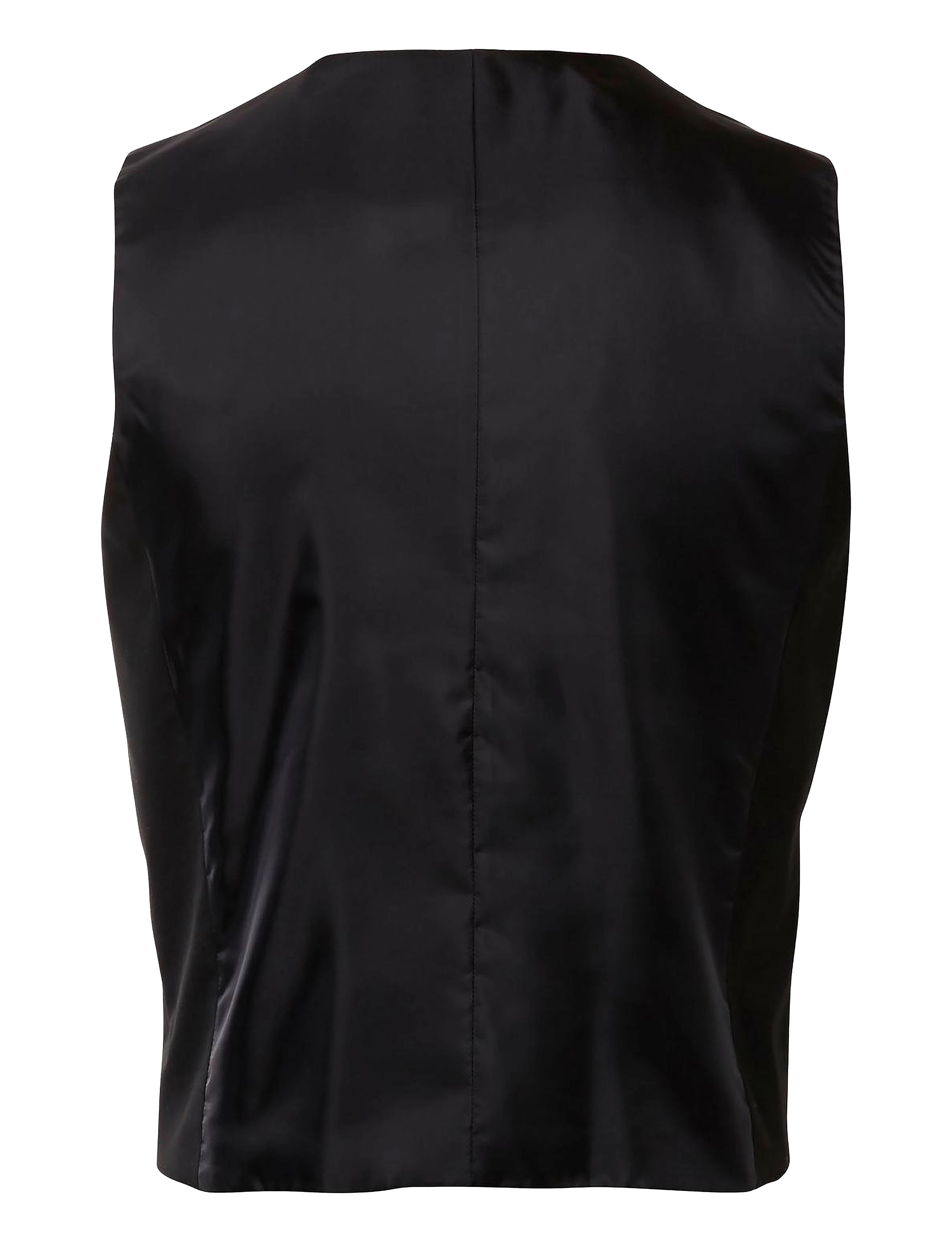 Selected - SLHSLIM-MYLOLOGAN BLACK WAISTCOAT B NOOS - black - 2