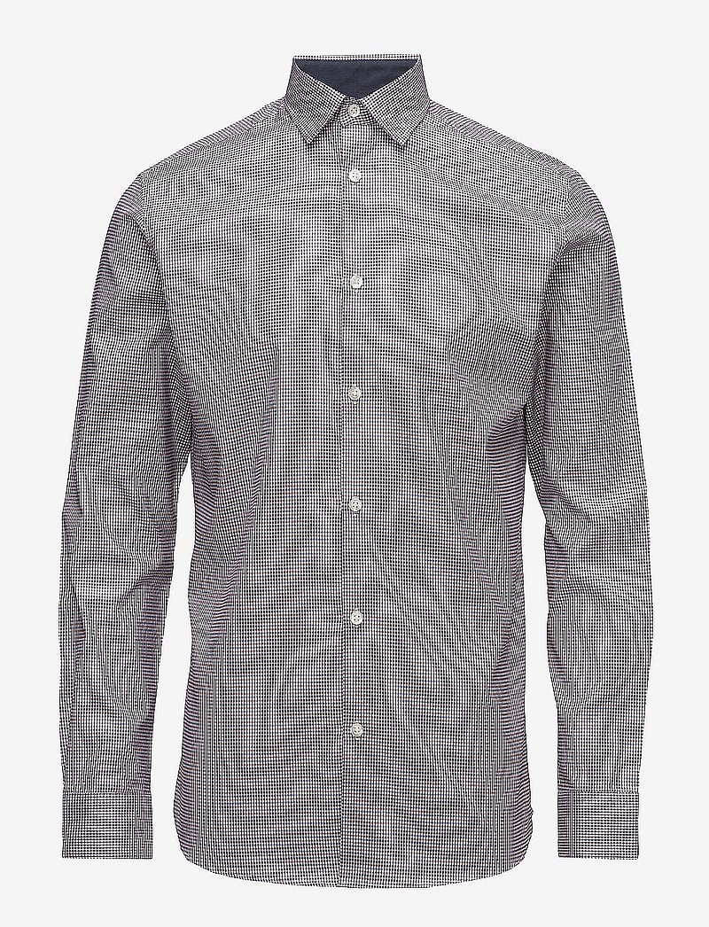 Selected - SLHSLIMNEW-MARK SHIRT LS NOOS - casual skjorter - bright white - 1