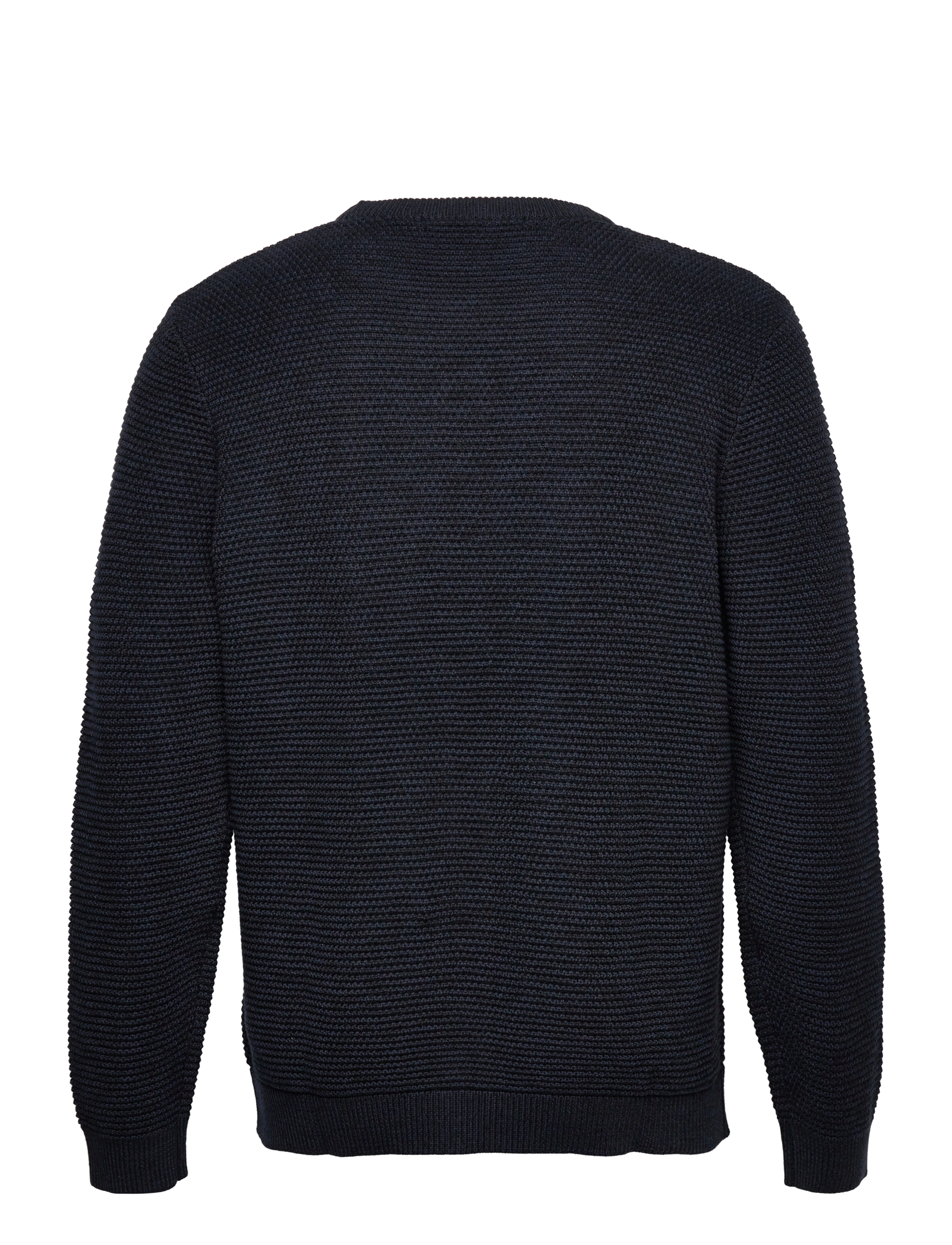 Selected - SLHVINCE LS KNIT BUBBLE CREW NECK W - salute - 1