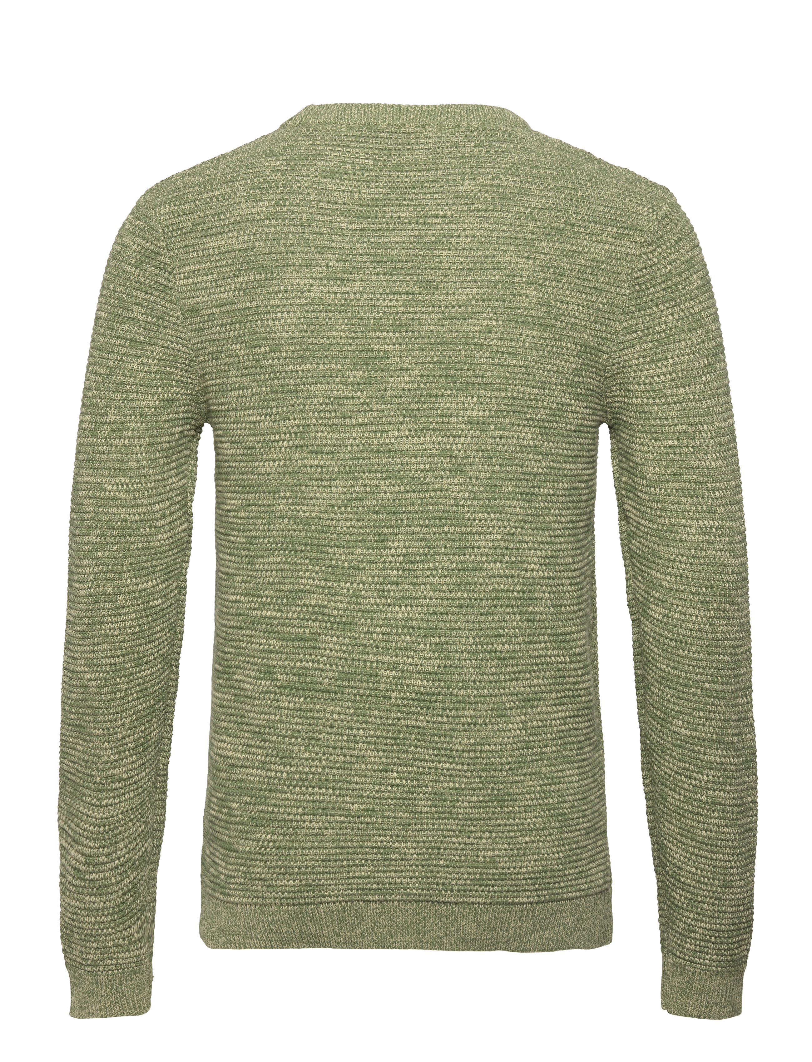 Selected - SLHVINCE LS KNIT BUBBLE CREW NECK W - vineyard green - 1