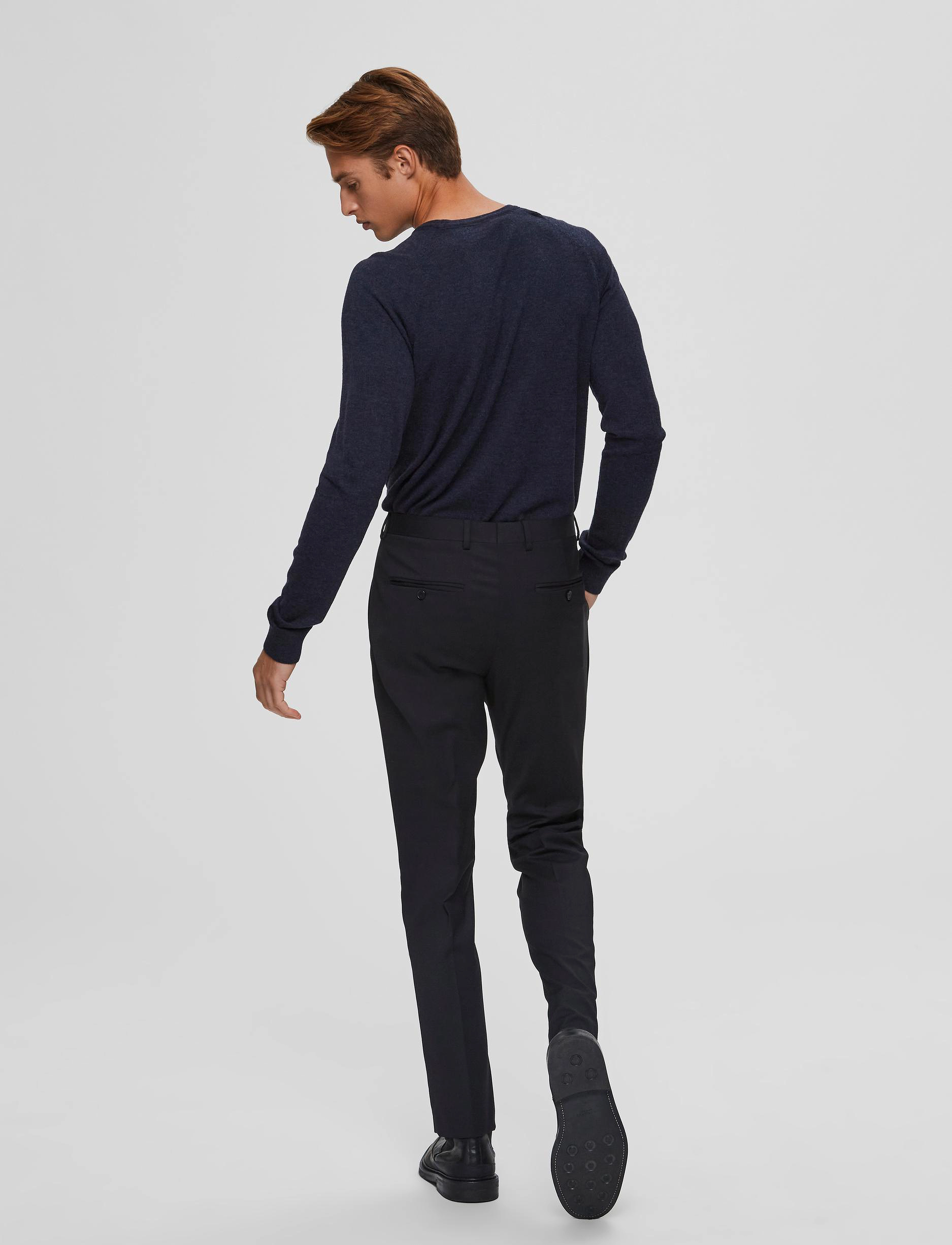 Selected - SLHSLIM-MYLOBILL BLACK TRS B NOOS - black - 3