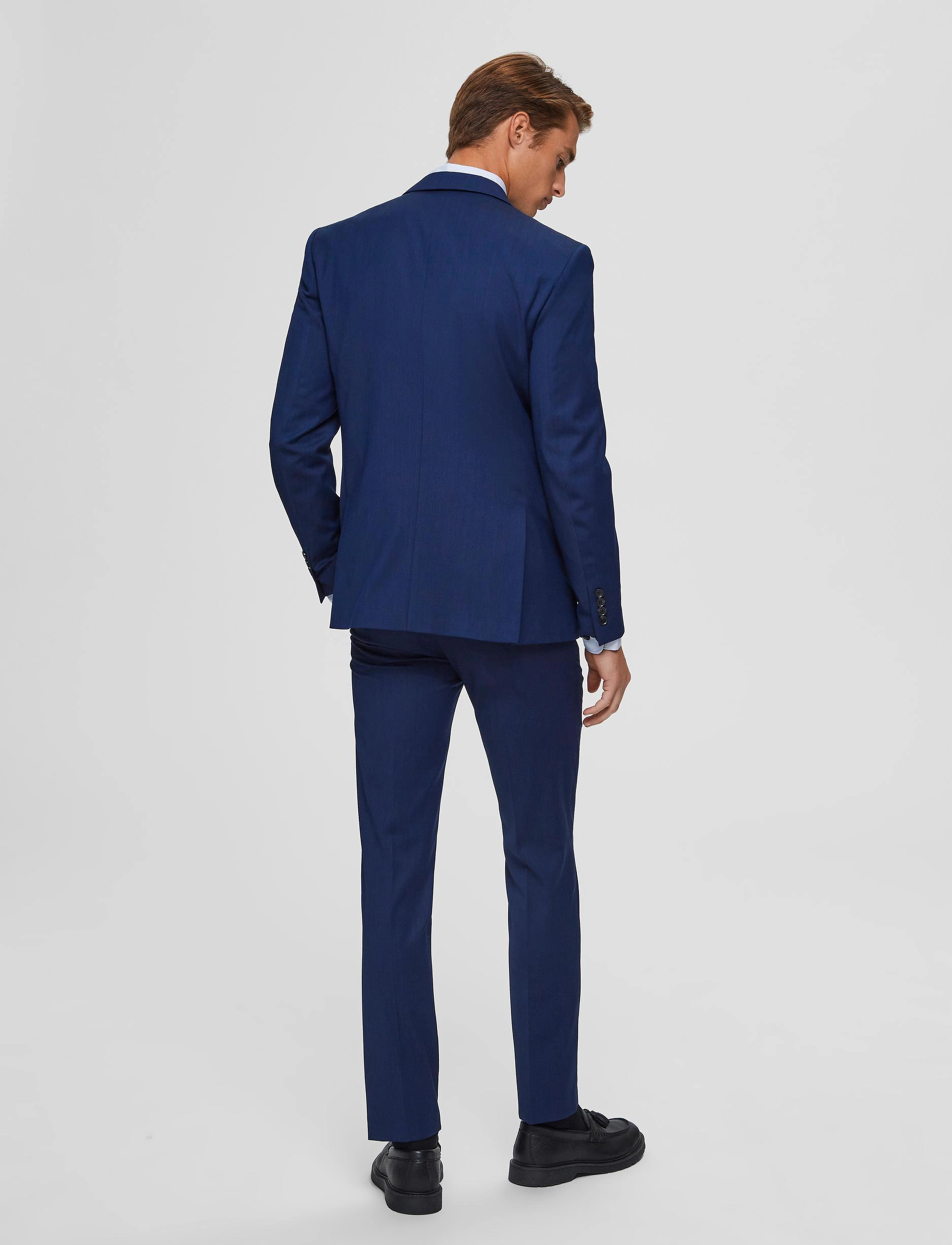 Selected - SLHSLIM-MYLOBILL BLUE BLZ B NOOS - blue depths - 3