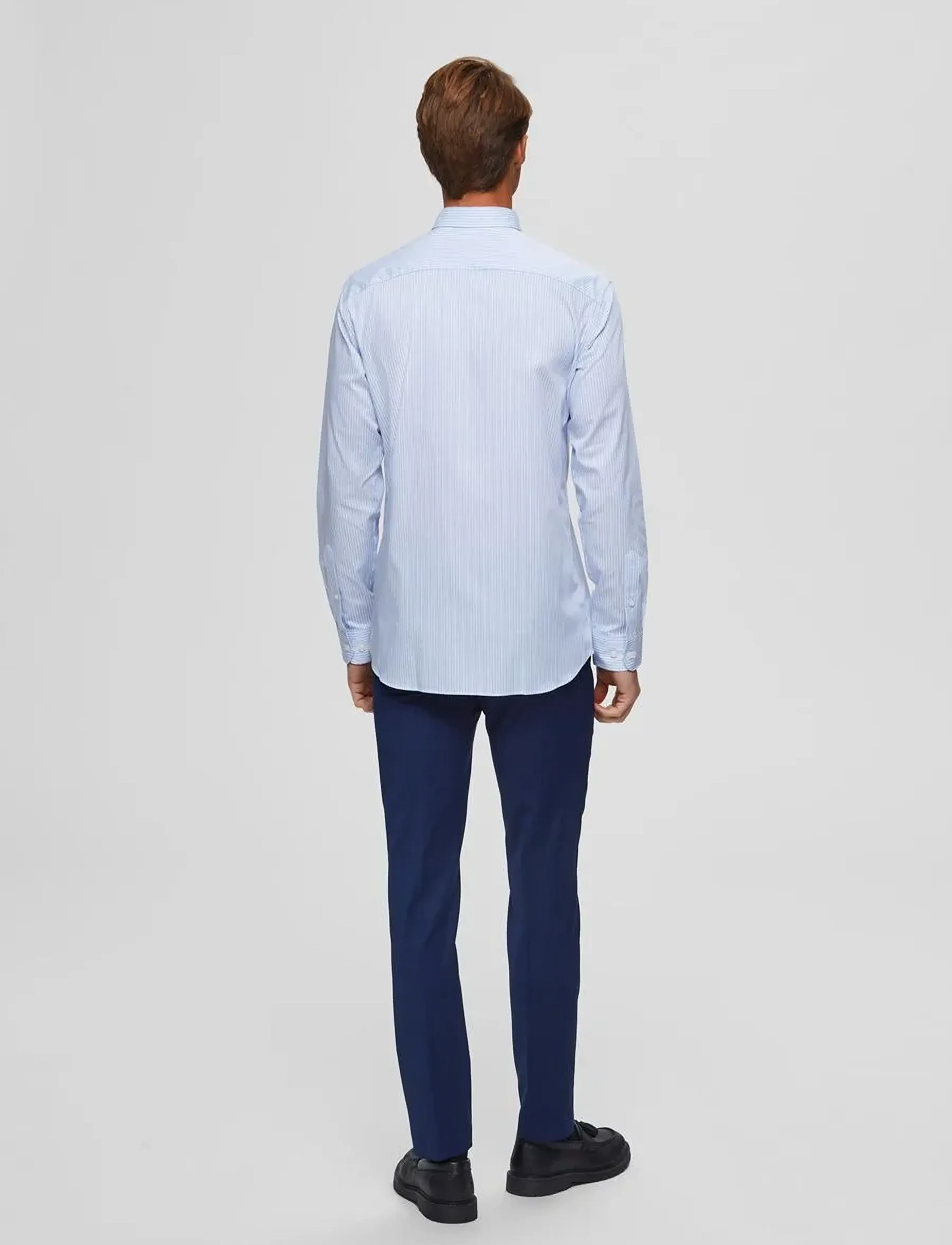 Selected - SLHSLIM-MYLOBILL BLUE TRS B NOOS - blue depths - 3