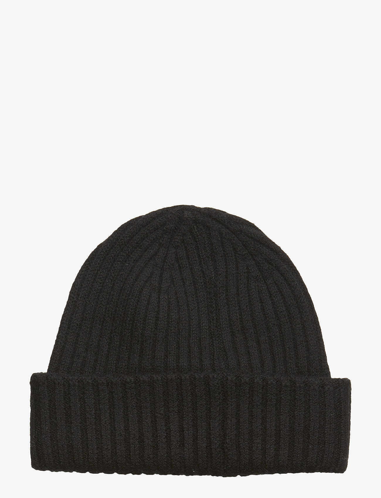Selected - SLHMERINO WOOL BEANIE B - black - 1