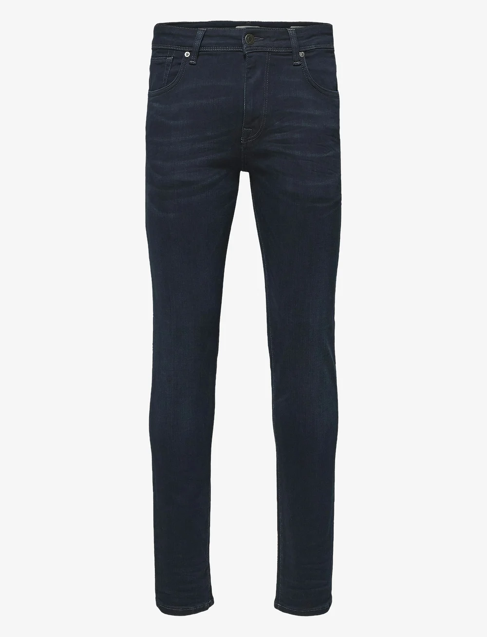 Selected - SLHSLIM-LEON 6155 BB SUPER ST JNS J - slim jeans - blue black denim - 1