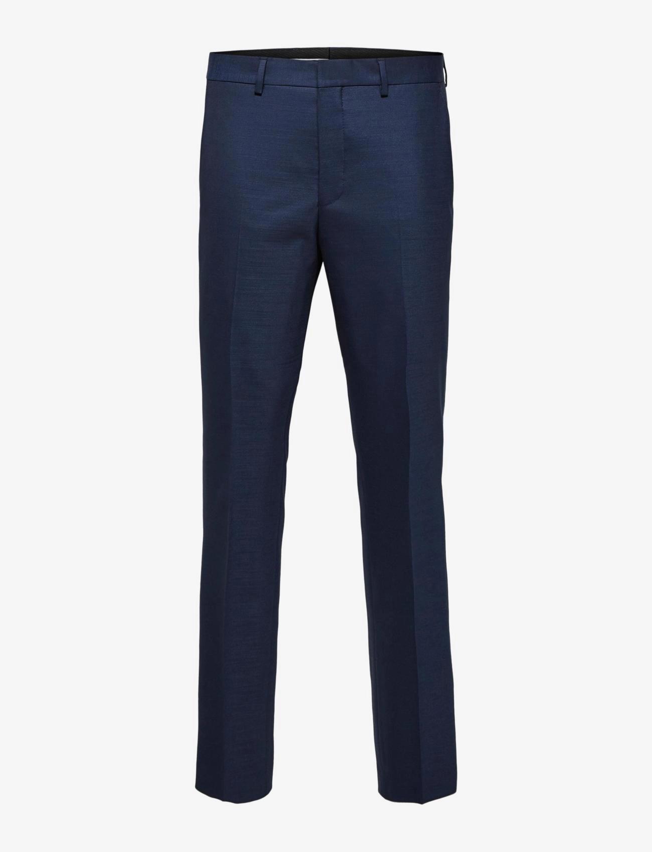 Selected SLHSLIM-MYLOSTATE FLEX DK BL TRS B - Bukser - DARK BLUE / navy