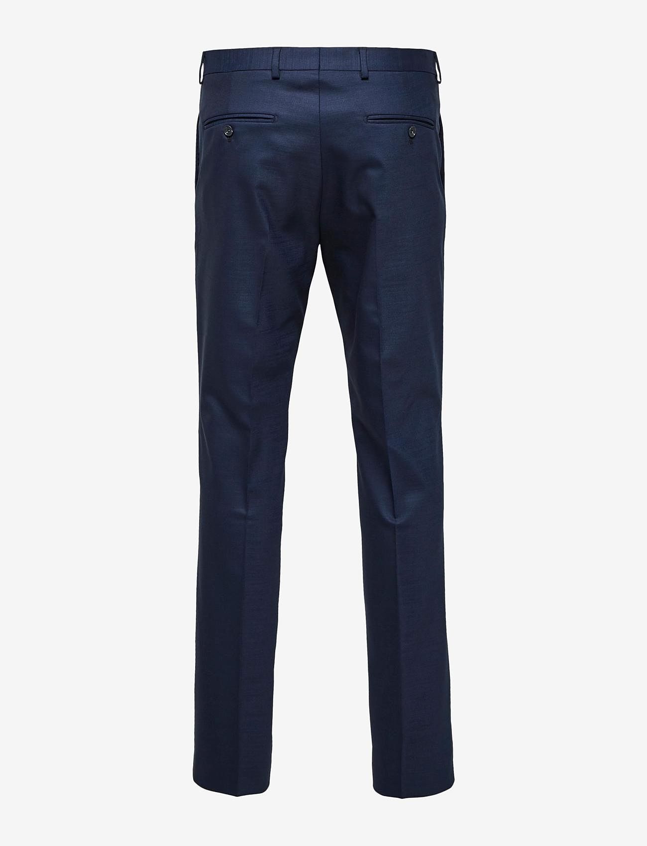 Selected Homme - SLHSLIM-MYLOSTATE FLEX DK BL TRS B NOOS - formal trousers - dark blue - 1