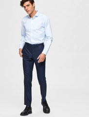 Selected Homme - SLHSLIM-MYLOSTATE FLEX DK BL TRS B NOOS - formal trousers - dark blue - 6