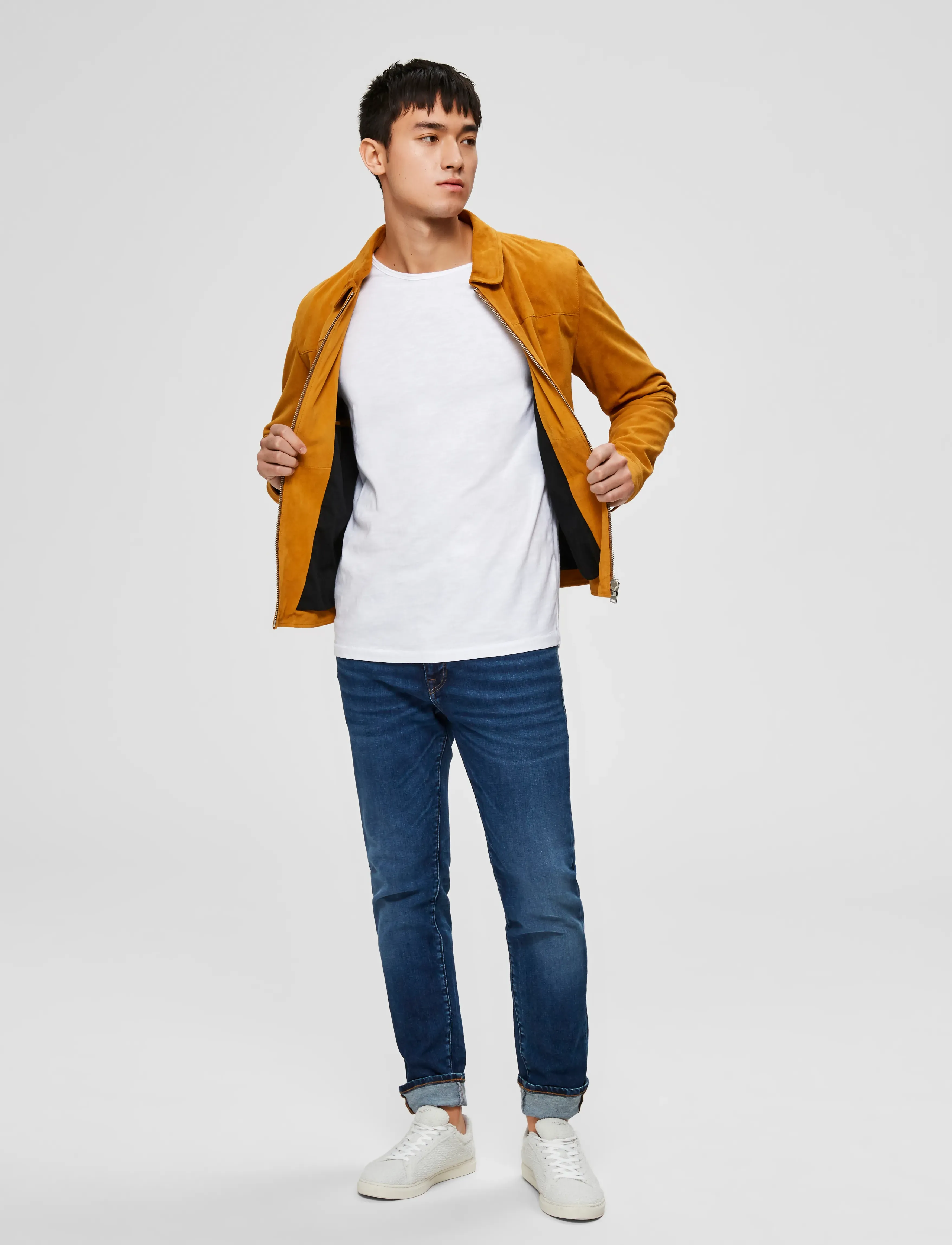 Selected - SLHMORGAN SS O-NECK TEE W - bright white - 4