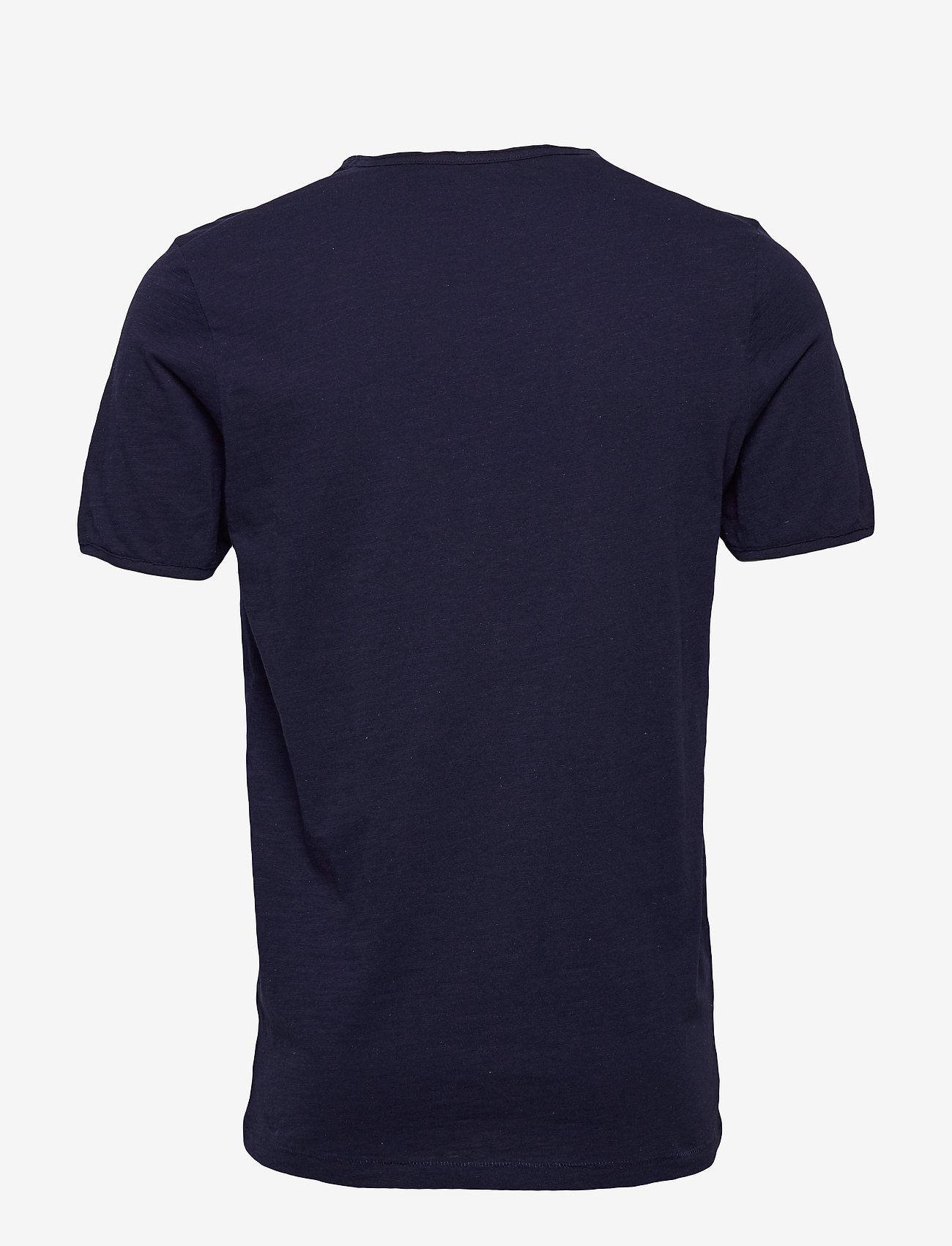 Selected - SLHMORGAN SS O-NECK TEE W - maritime blue - 2