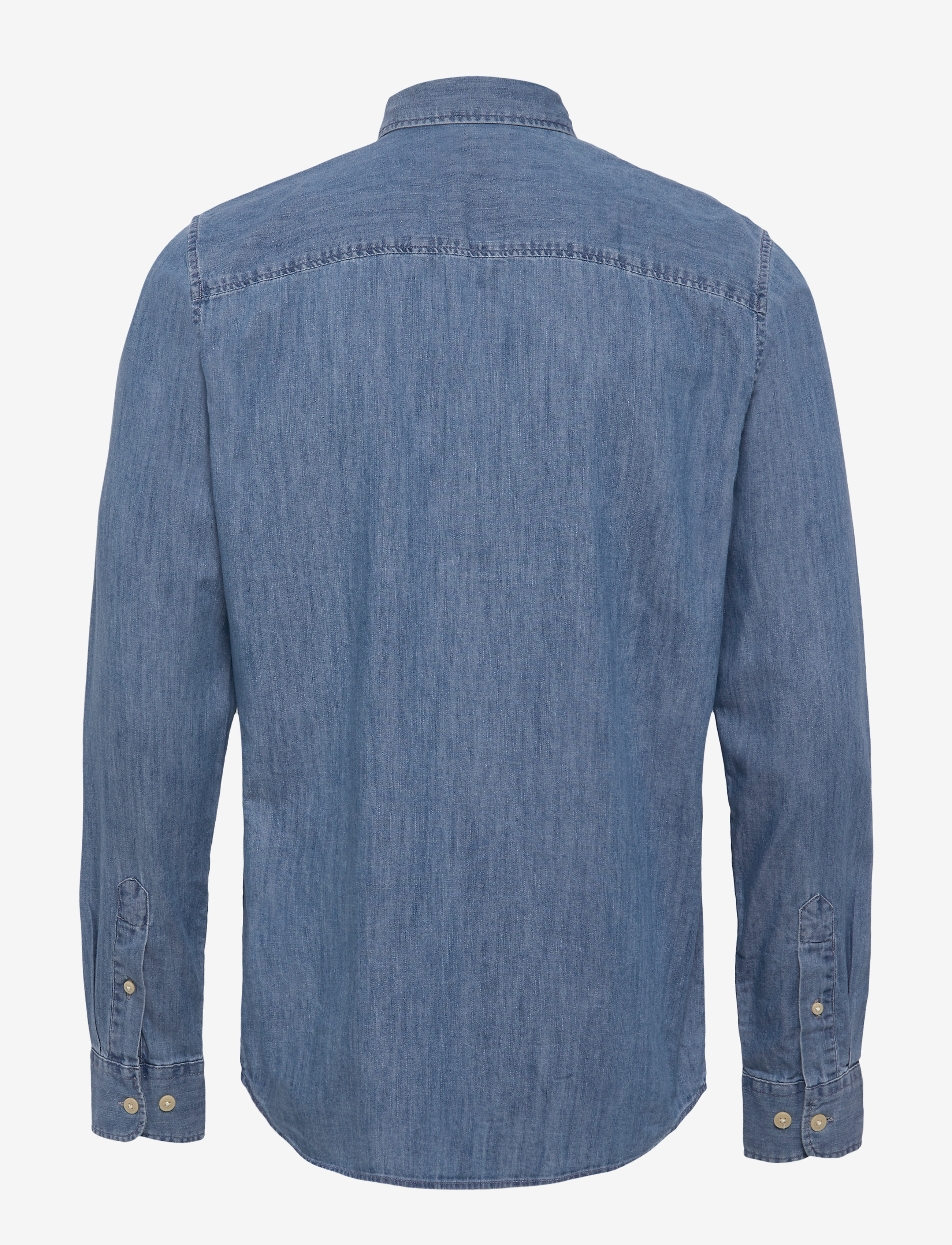 Selected Homme - SLHREGPERFECT-LARSON SHIRT LS W - light blue denim - 1