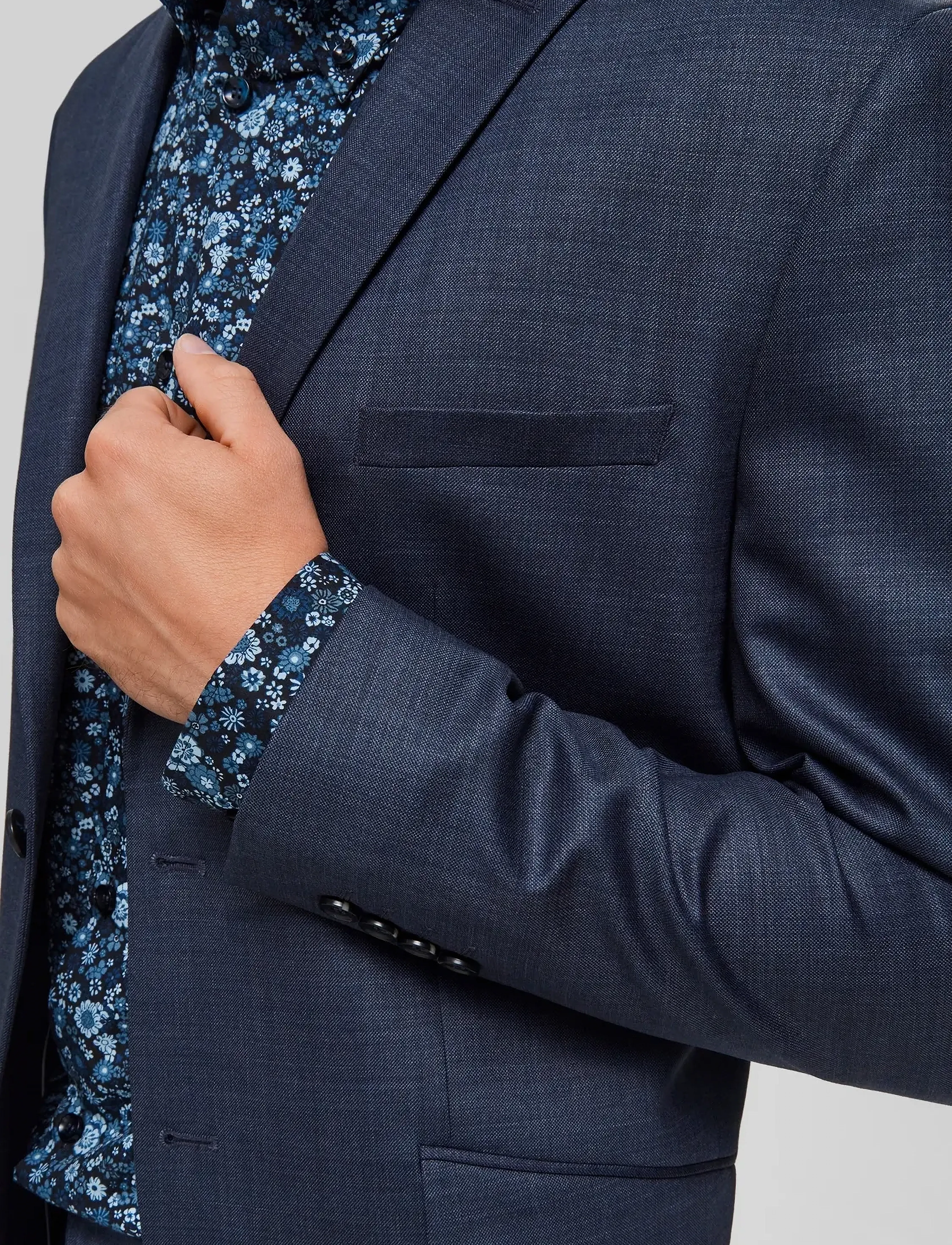 Selected - SLHSLIM-MYLOSTATE FLEX BL STR BLZ B - enkeltradede blazere - dark blue - 5
