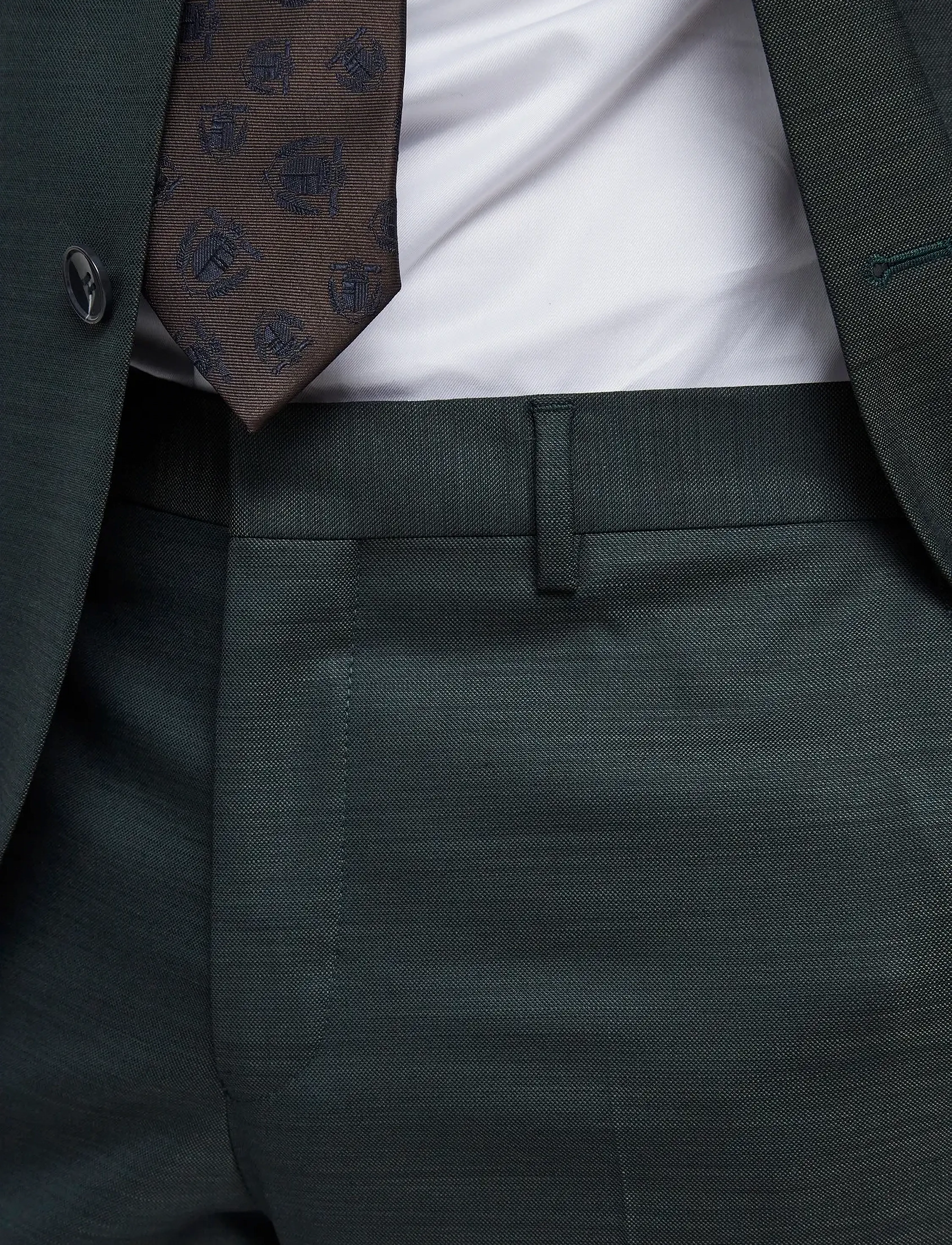 Selected - SLHSLIM-MYLOSTATE FLEX GREEN TRS B - business - dark green - 5