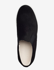 Selected Homme - SLHDAVID CHUNKY SUEDE SLIPON - sportiska stila apavi bez aizdares - black - 3