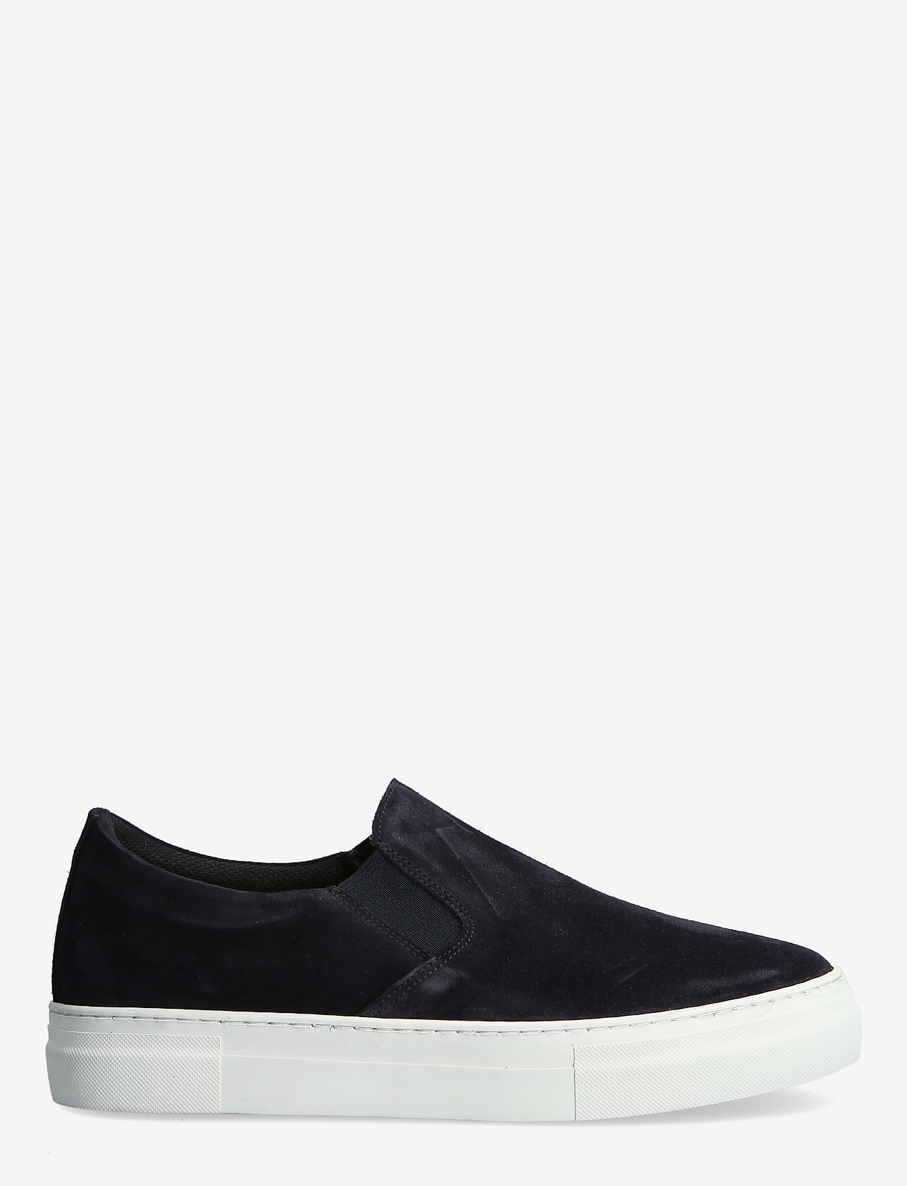 Selected - SLHDAVID CHUNKY SUEDE SLIPON - slip on sneakers - dark navy - 2