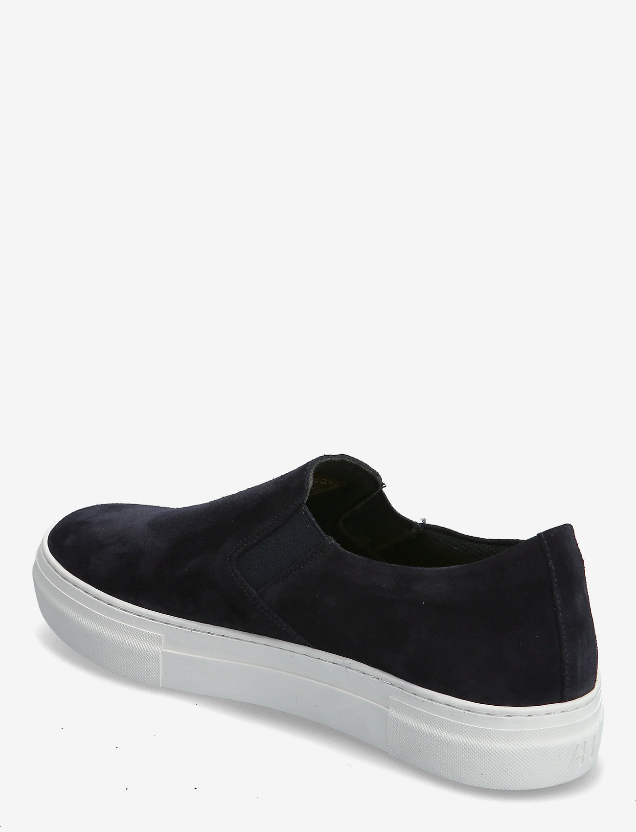 Selected - SLHDAVID CHUNKY SUEDE SLIPON - slip on sneakers - dark navy - 3