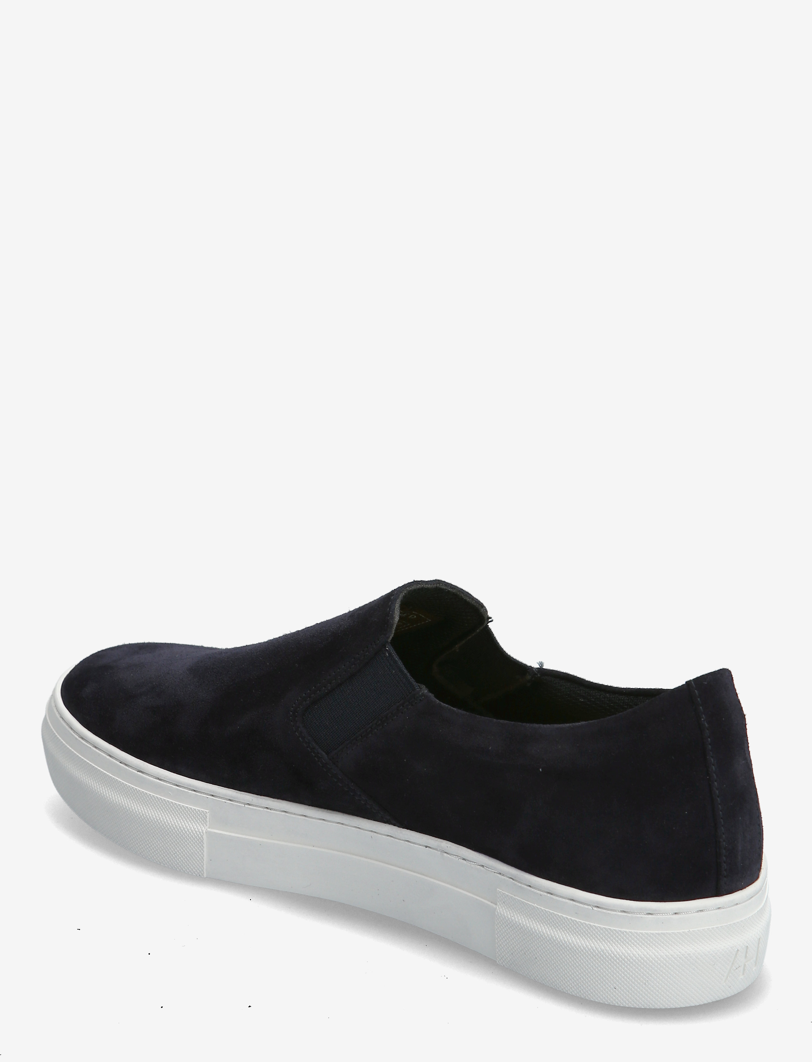 Selected - SLHDAVID CHUNKY SUEDE SLIPON - baskets slip-ons - dark navy - 3