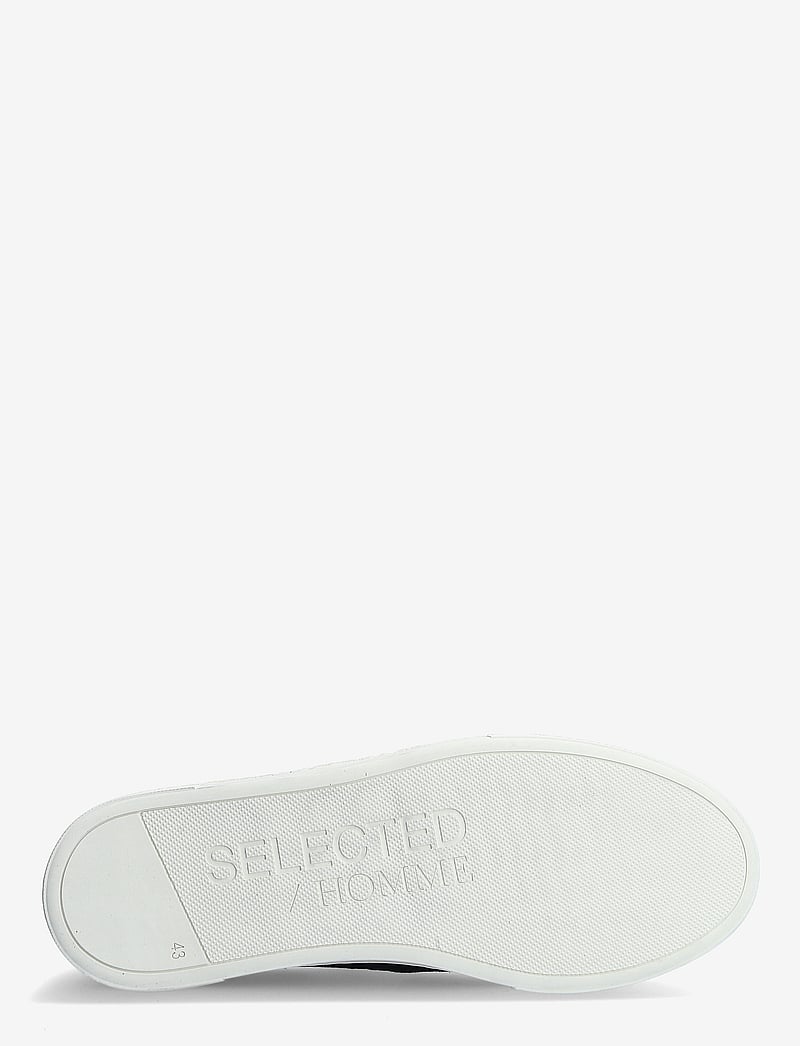 Selected - SLHDAVID CHUNKY SUEDE SLIPON - slip on sneakers - dark navy - 5