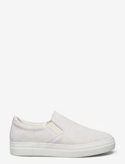 Selected Homme - SLHDAVID CHUNKY SUEDE SLIPON - slip-on sneakers - white - 1