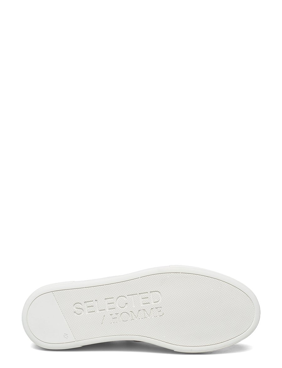 Selected - SLHDAVID CHUNKY SUEDE SLIPON - baskets slip-ons - white - 5