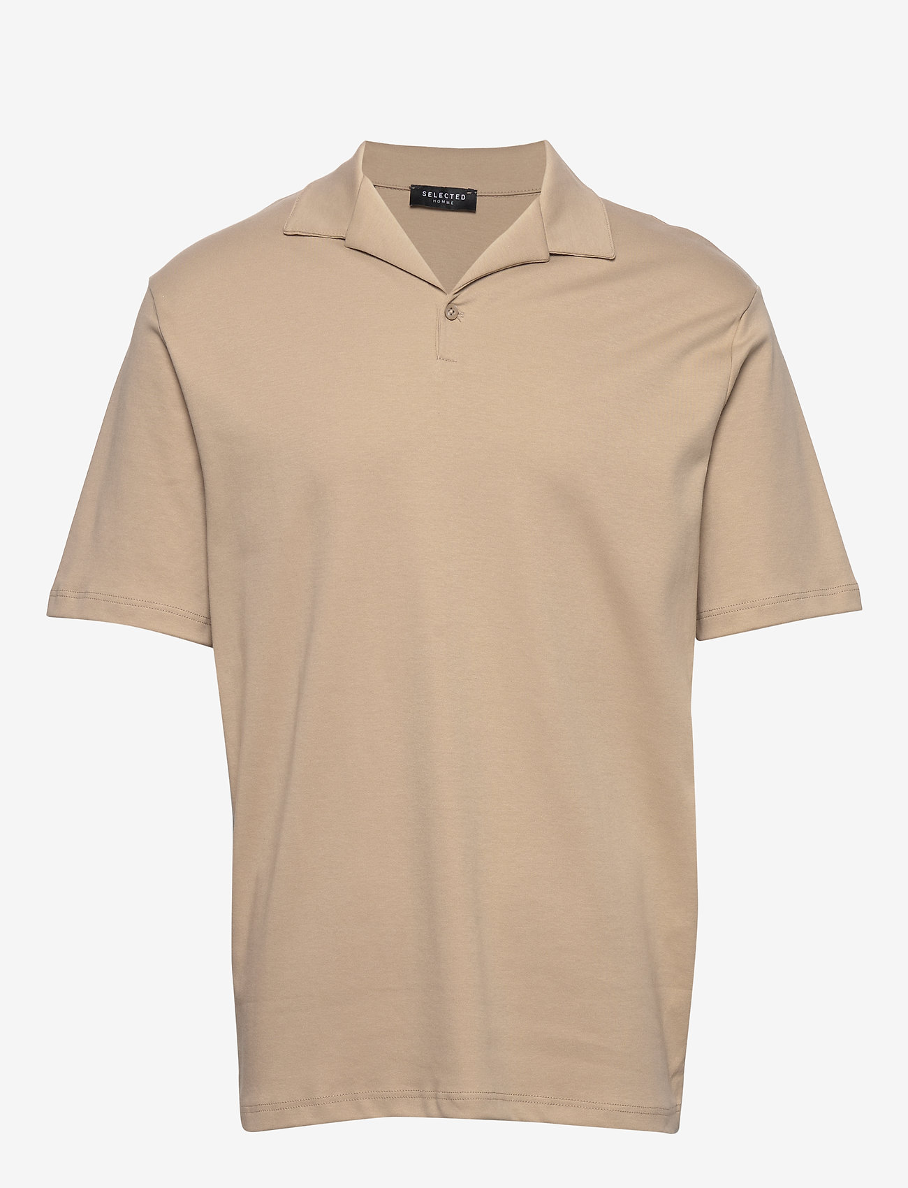 Selected Homme - SLHFLORIAN SS POLO B - crockery - 0