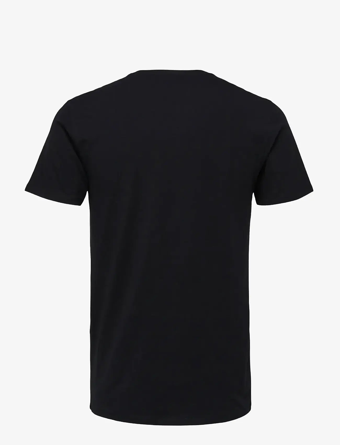 Selected - SLMNEWPIMA SS O-NECK TEE NOOS - marškinėliai trumpomis rankovėmis - black - 2