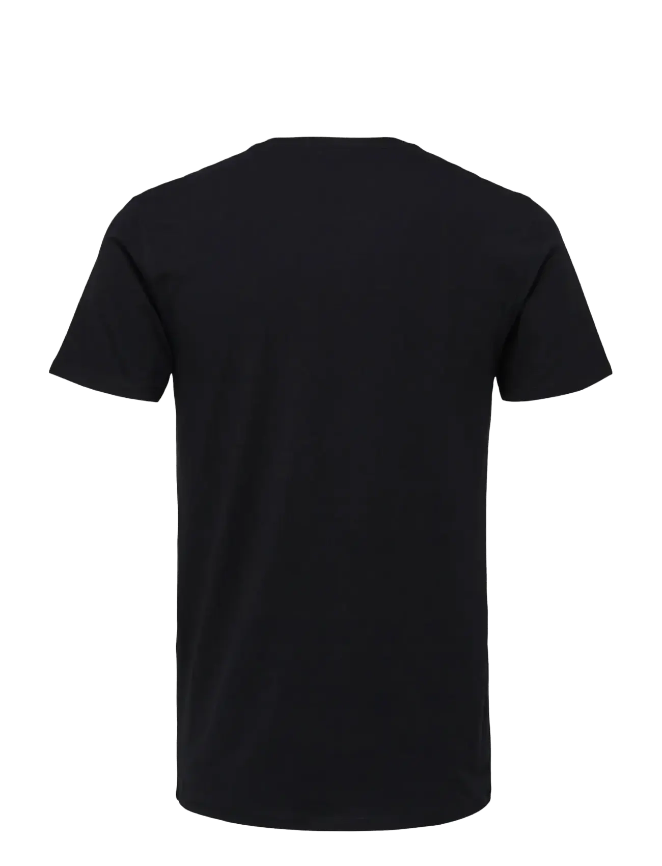 Selected - SLMNEWPIMA SS O-NECK TEE NOOS - lühikeste varrukatega t-särgid - black - 2
