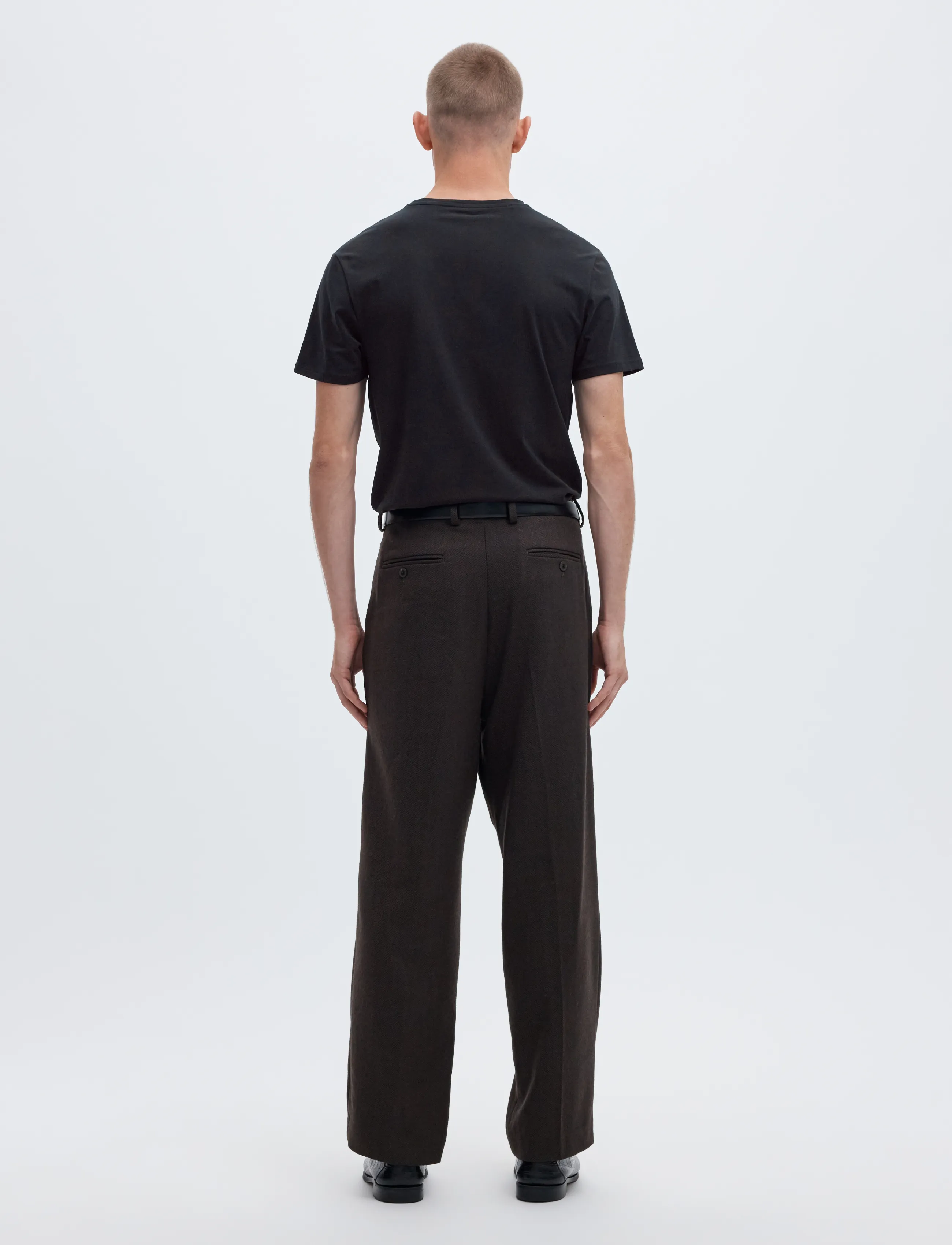 Selected - SLMNEWPIMA SS O-NECK TEE NOOS - kurzärmelige t-shirts - black - 3