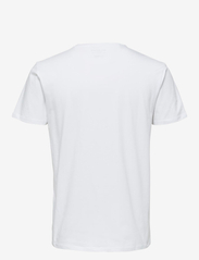 Selected Homme - SLHNEWPIMA SS O-NECK TEE NOOS - t-shirts - bright white - 1