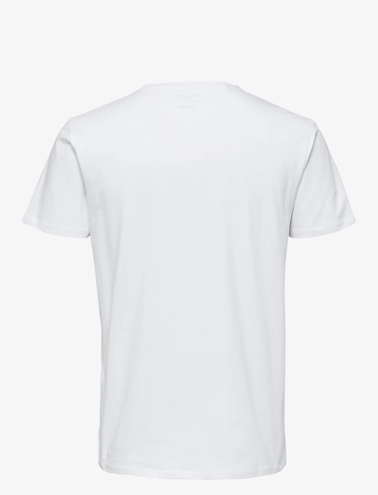 Selected Homme - SLHNEWPIMA SS O-NECK TEE B - lowest prices - bright white - 1