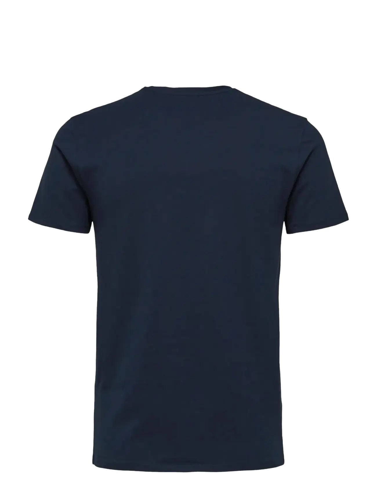 Selected - SLMNEWPIMA SS O-NECK TEE NOOS - kurzärmelig - navy blazer - 2