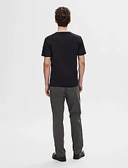 Selected Homme - SLHNEWPIMA SS V-NECK TEE NOOS - lowest prices - black - 3