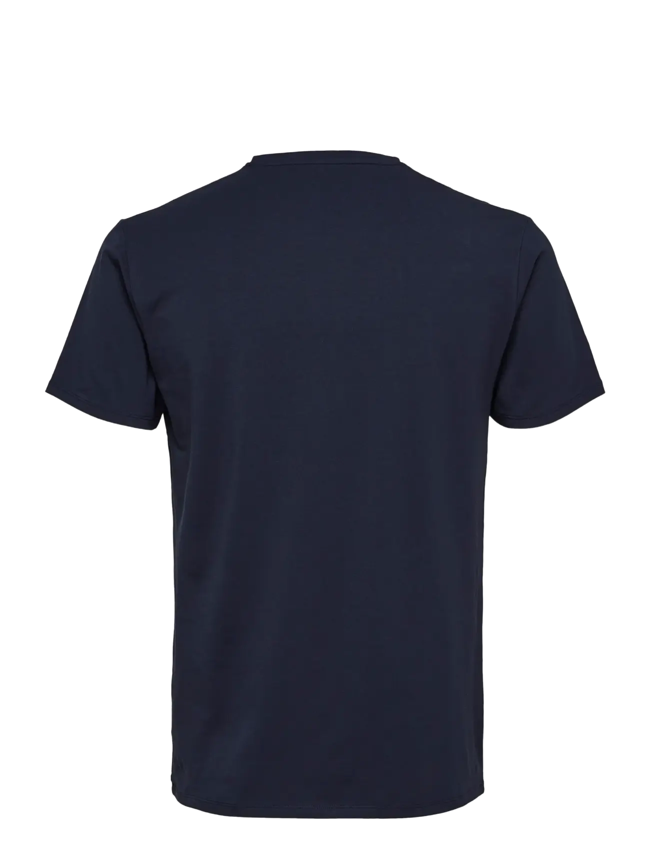 Selected - SLMNEWPIMA SS V-NECK TEE NOOS - t-shirts mit v-ausschnitt - navy blazer - 2