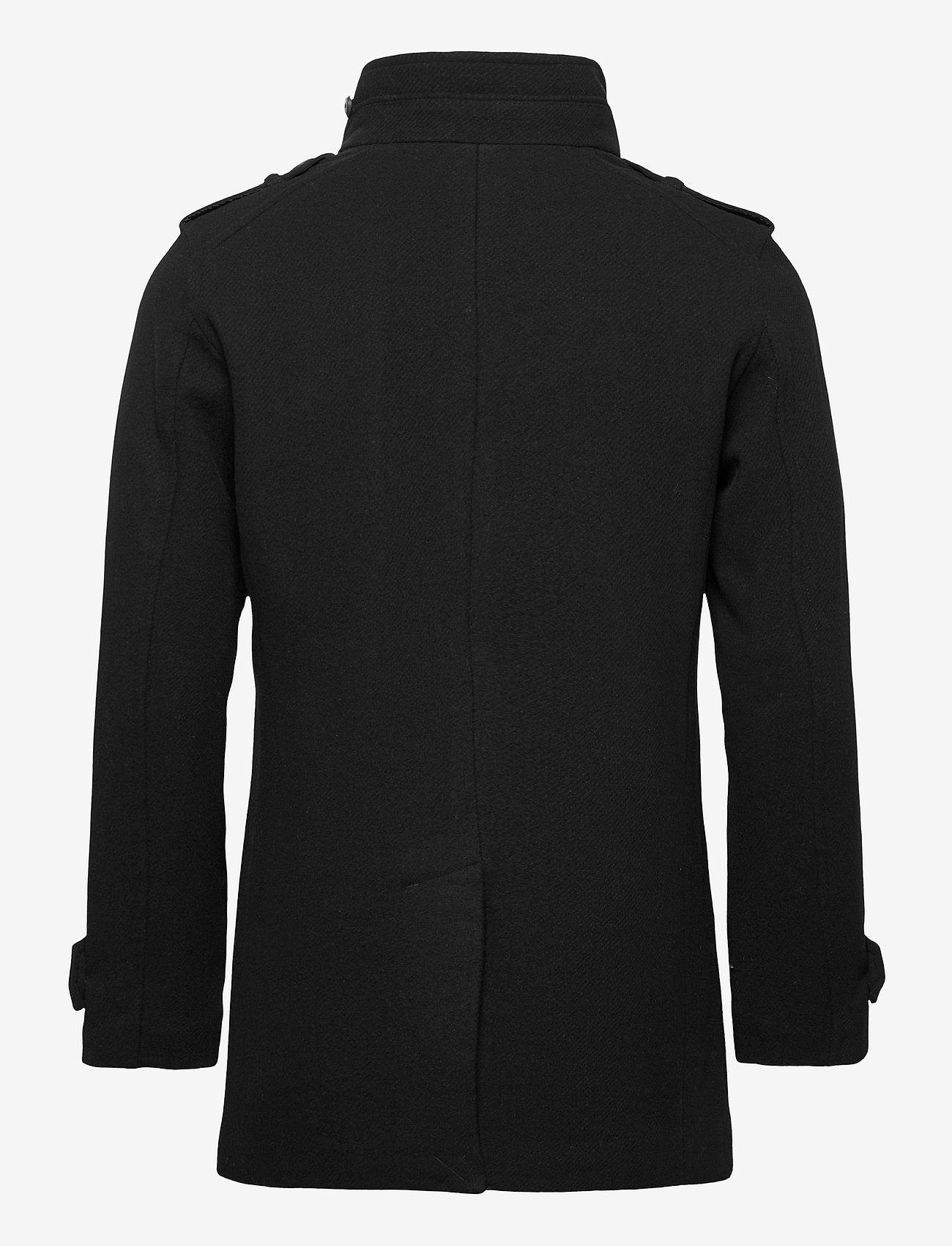 Selected - SLHNOAH  WOOL COAT B - black - 3