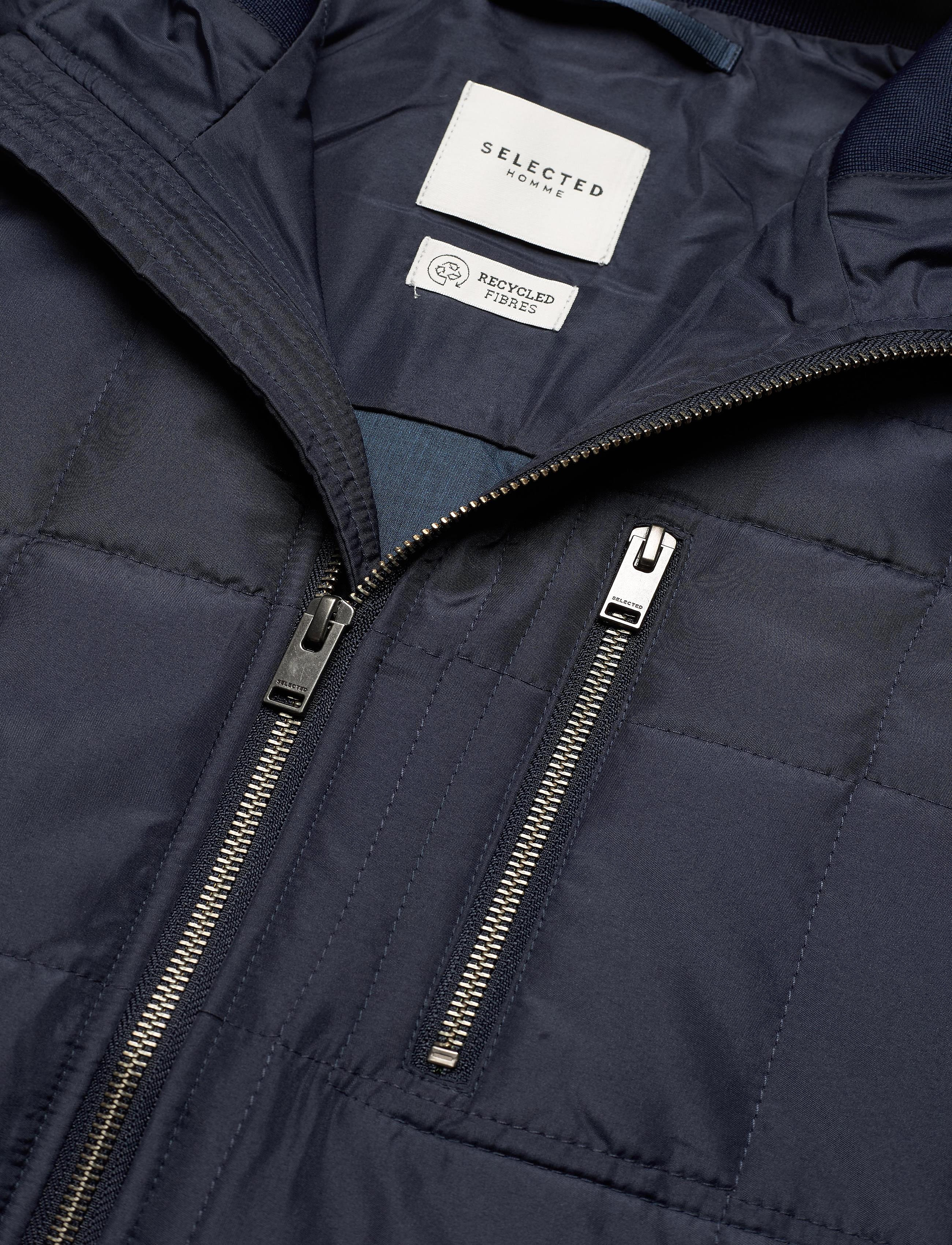 Selected Homme - SLHDYLAN  QUILTED JKT W - sky captain - 3