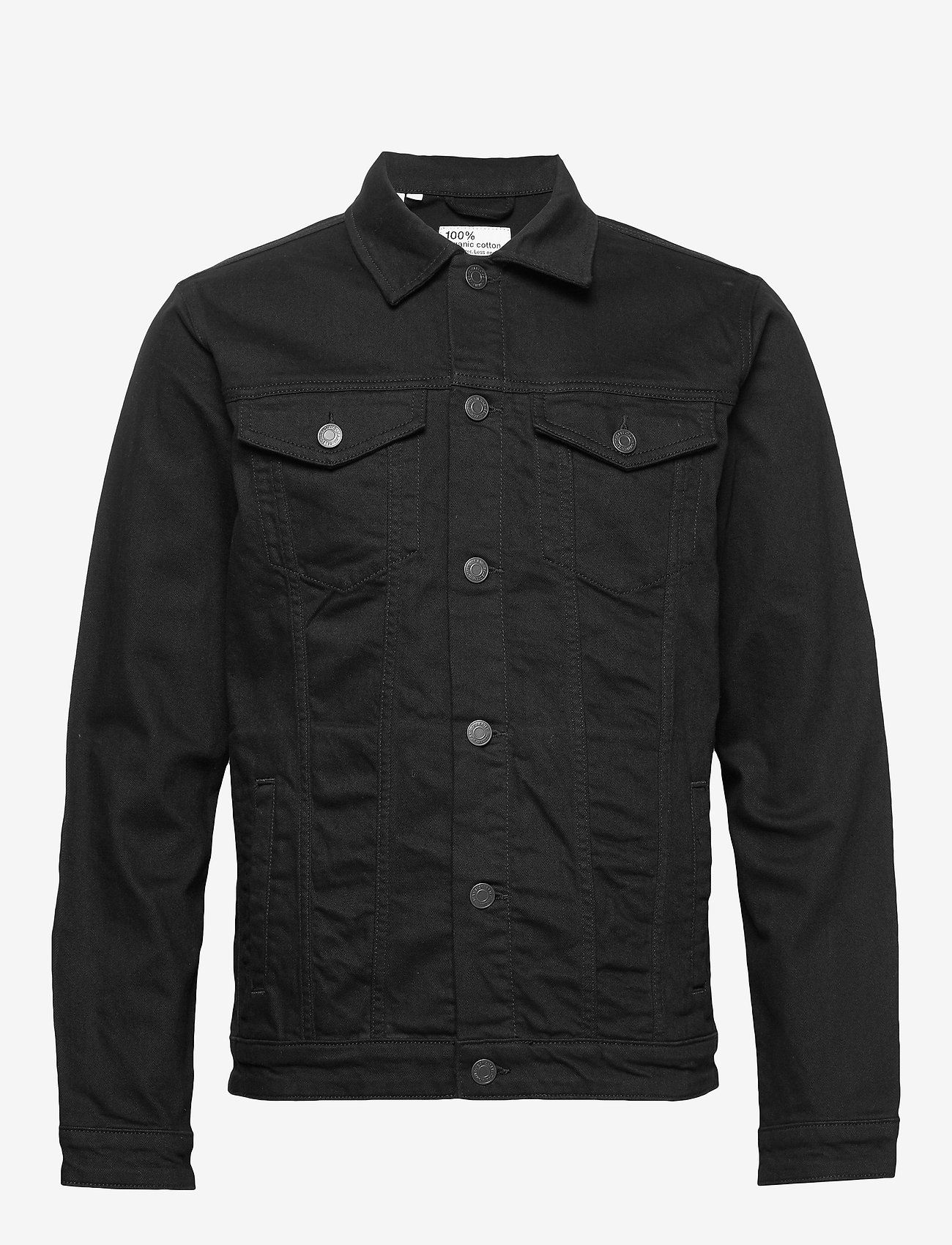 Selected Homme - SLHJEPPE 4015 BLACK ST DENIM JACKET W - black denim - 0