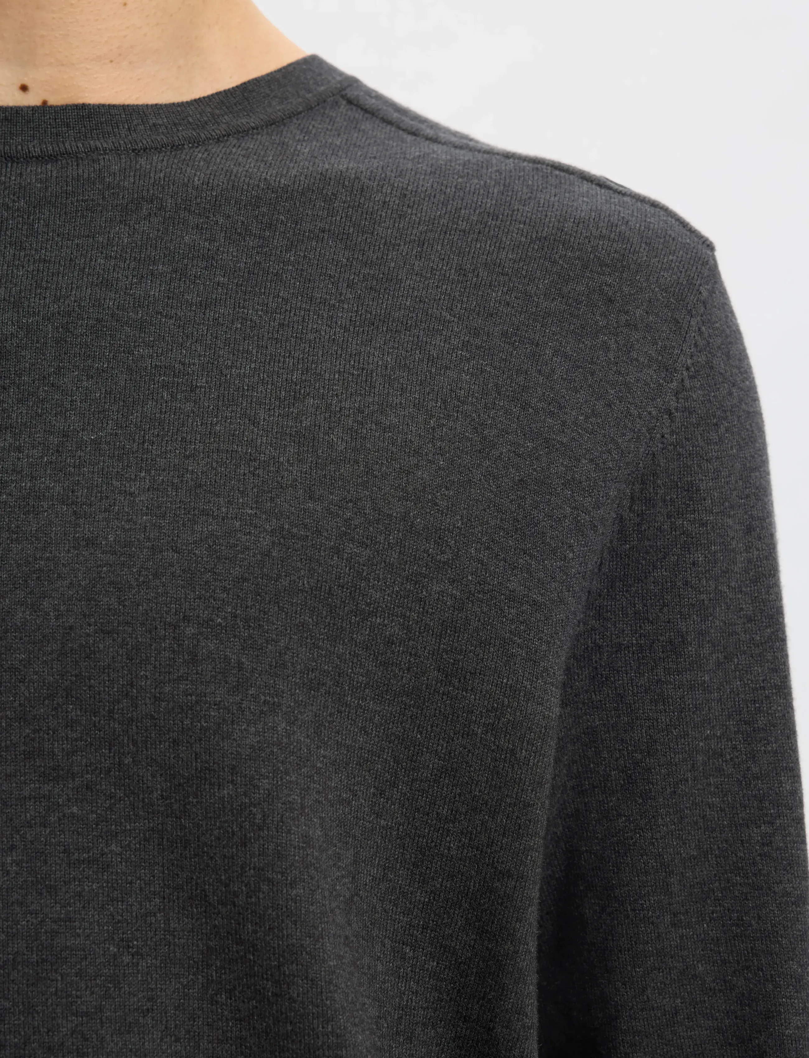 SELECTED Slmberg Crew Neck Noos stickade tröjor herr – bild 7