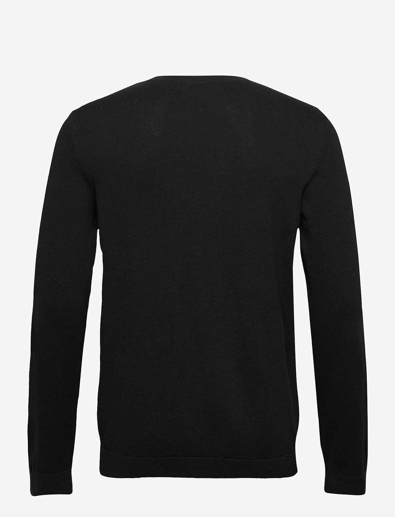 Selected Homme - SLHBERG CREW NECK NOOS - basic knitwear - black - 1