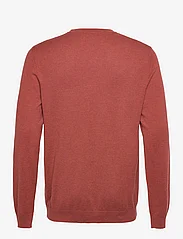 Selected Homme - SLHBERG CREW NECK NOOS - perusneuleet - burnt henna - 1