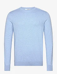 Selected Homme - SLHBERG CREW NECK NOOS - laveste priser - cashmere blue - 0
