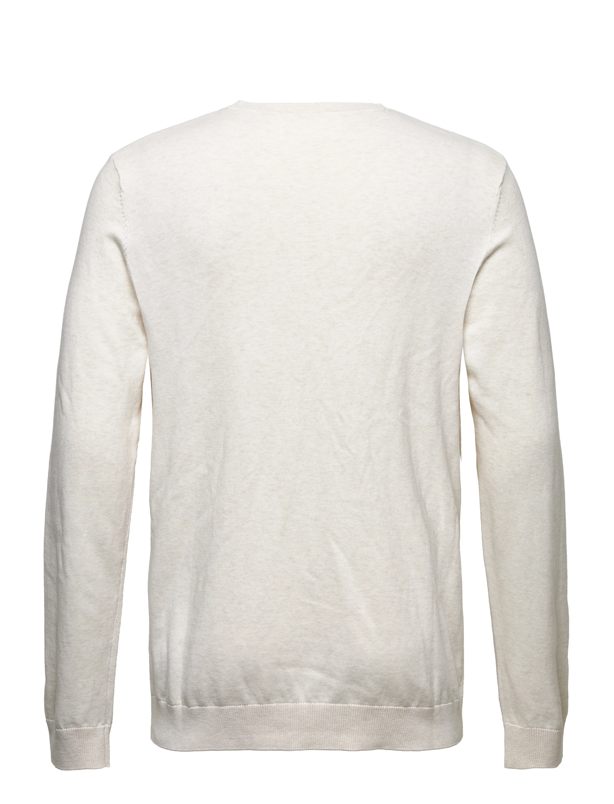 Selected - SLMBERG CREW NECK NOOS - rund hals - egret - 1