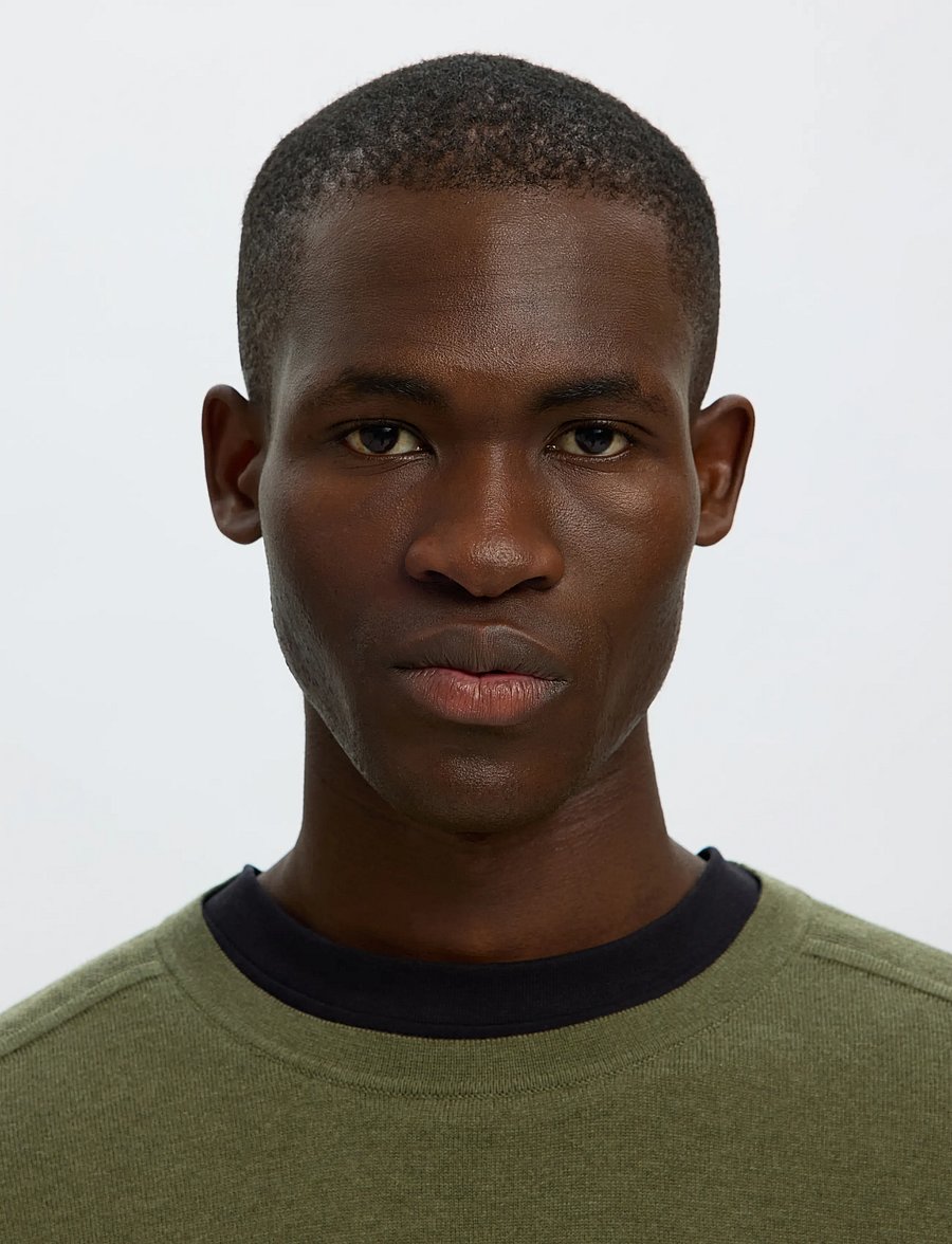 Selected - SLMBERG CREW NECK NOOS - rundhals - kalamata - 4