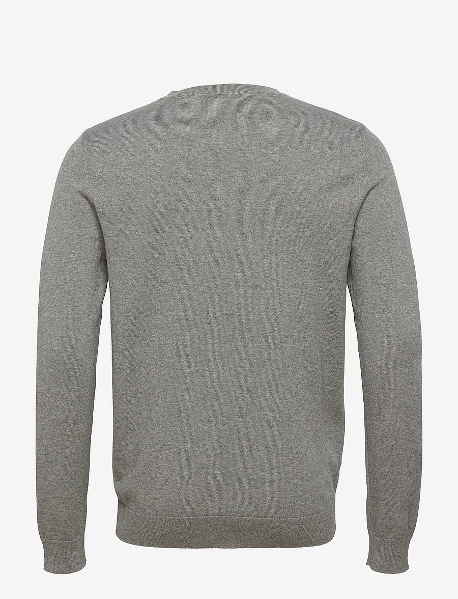 Selected - SLMBERG CREW NECK NOOS - rundhals - medium grey melange - 2